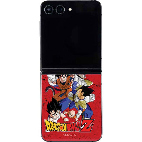 Dragon Ball Z Goku Vs Vegeta Galaxy Z Flip5 5G Skin